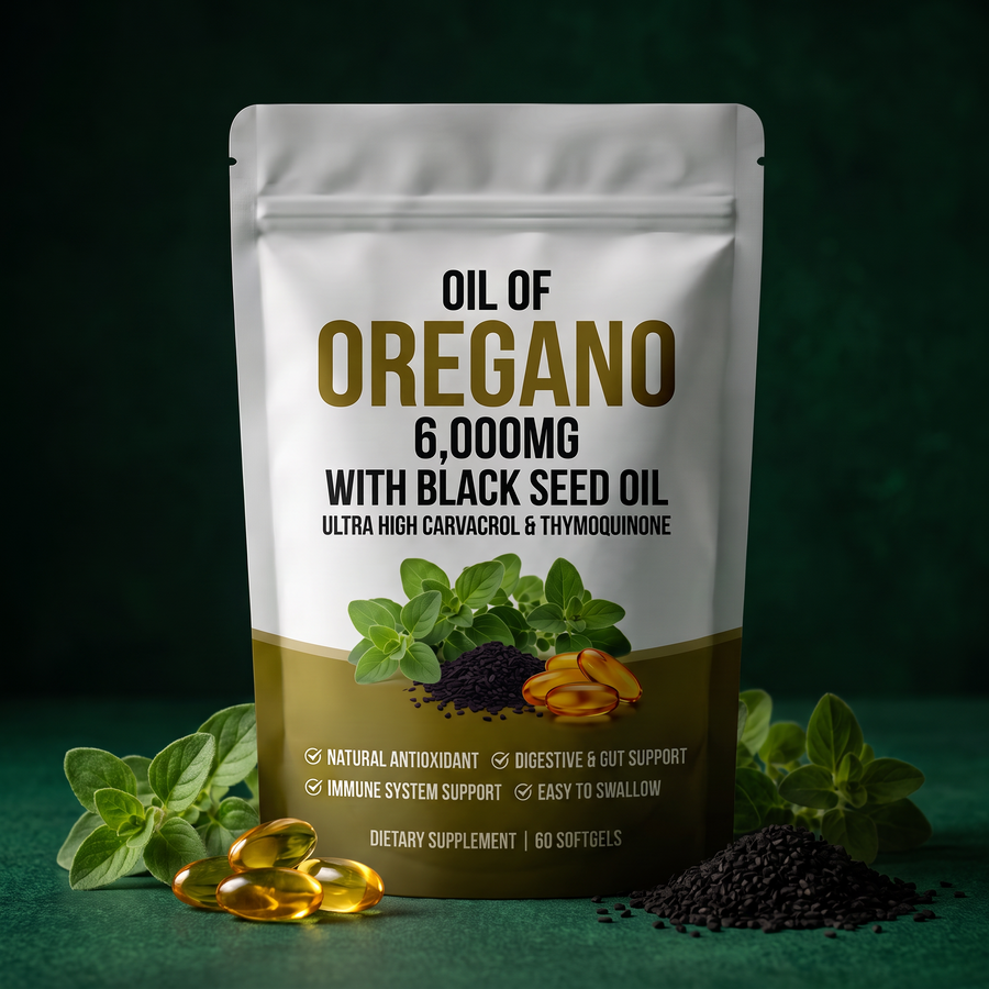 Oil of Oregano + Black Seed Oil